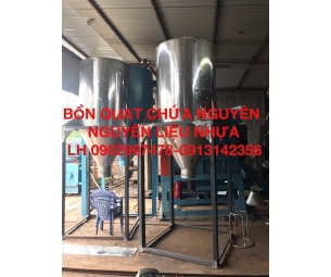 Bồn quạt chứa nguyên liệu nhựa