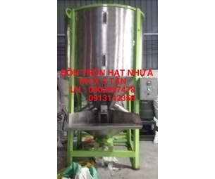Bồn trộn hạt nhựa loại 5 tấn
