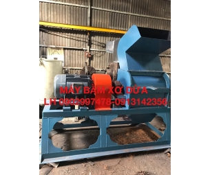 Máy bằm xơ dừa