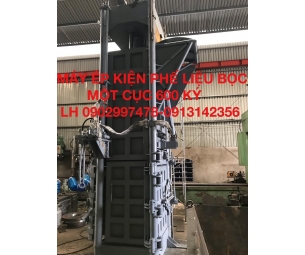 Máy ép kiện phế liệu bọc nilon