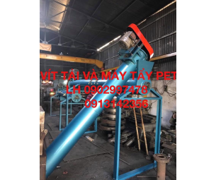 Vít tải và máy tẩy PET