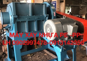 Máy băm hạt nhựa có băm được túi nilon không?