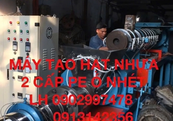 Máy tạo hạt nhựa tái sinh chất lượng, giá rẻ