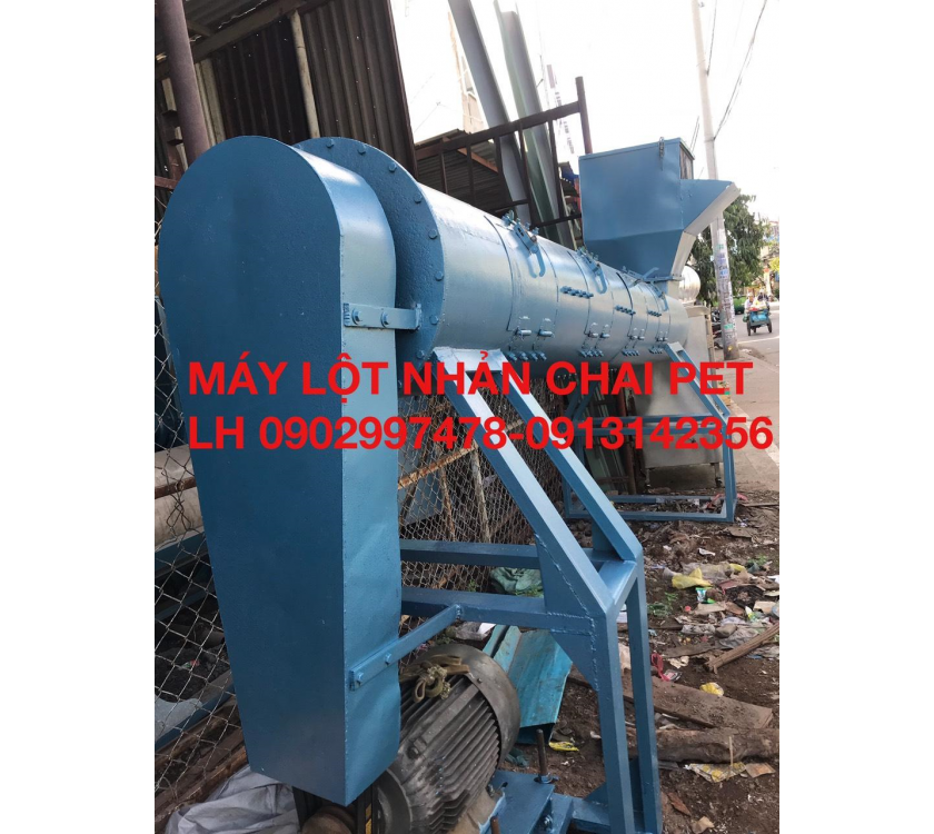 máy lột vỏ chai