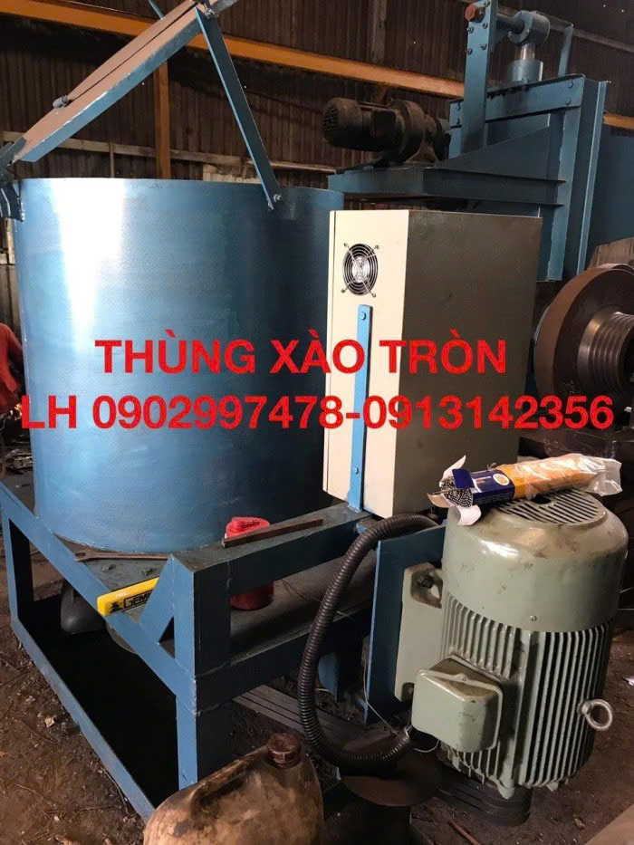Máy xào hạt nhựa phế liệu