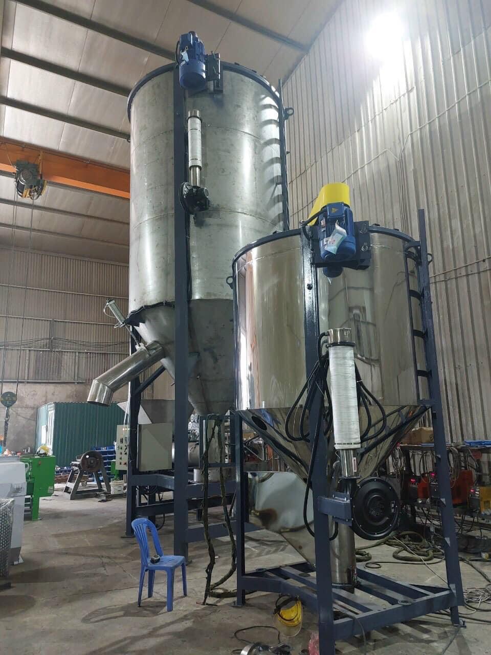 Máy sấy khô nhựa phế liệu