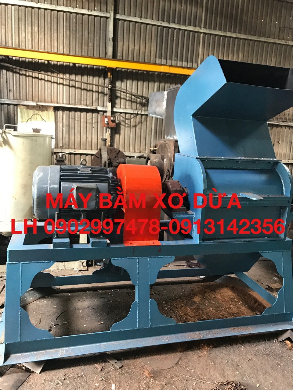 máy băm nhựa cũ