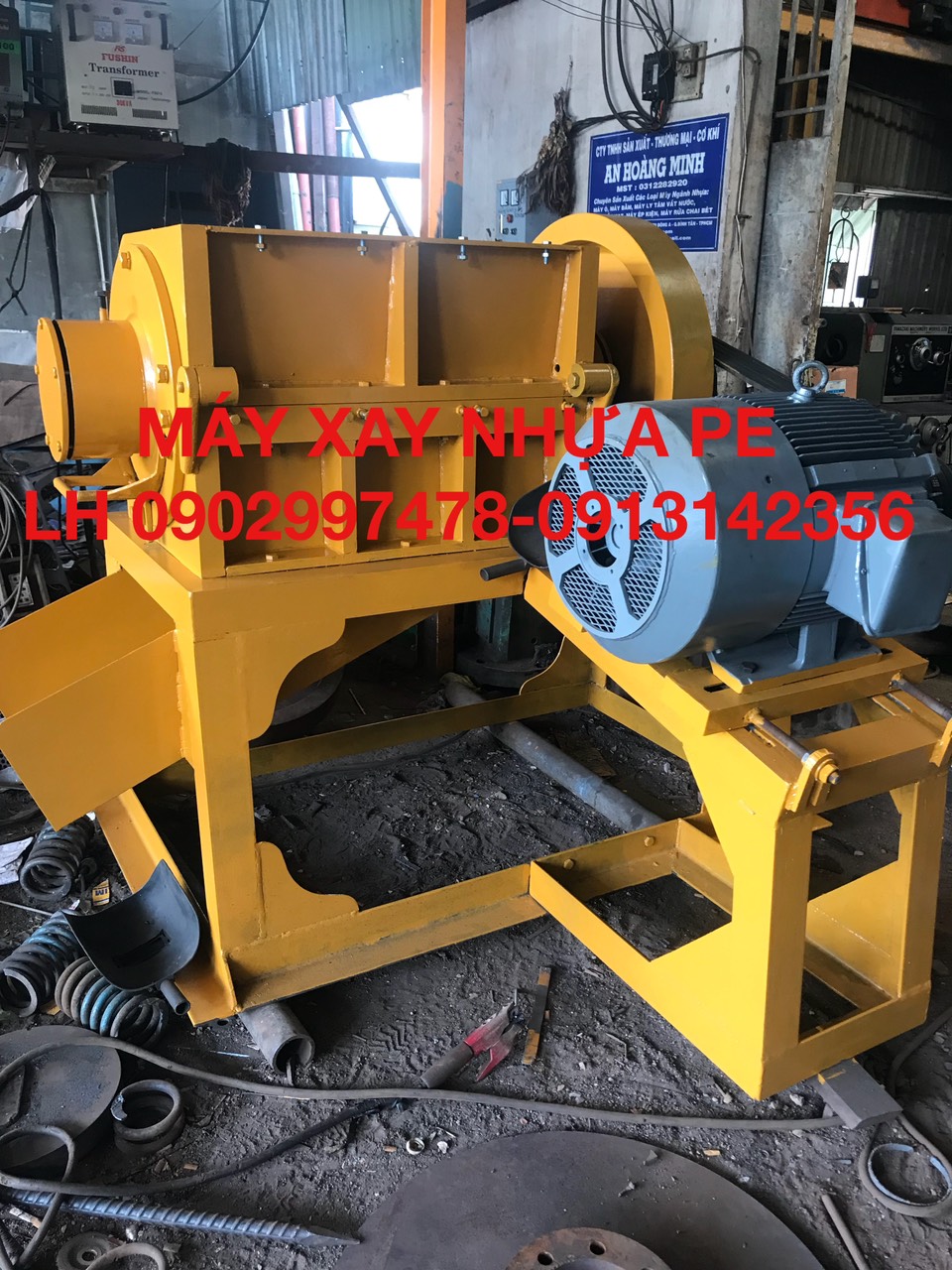 máy tái chế nhựa