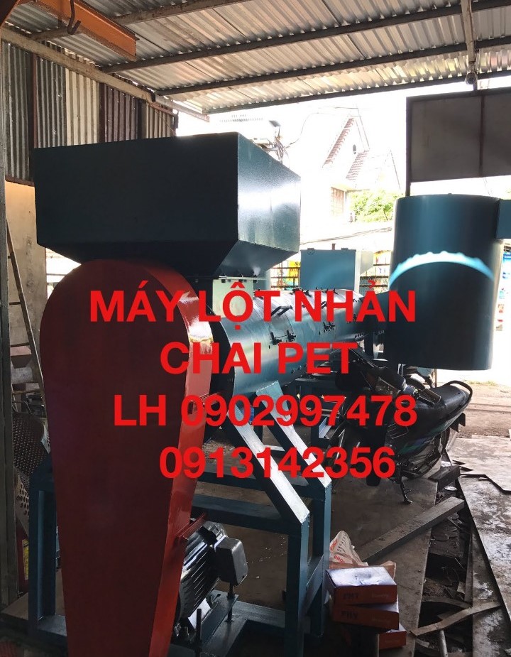 máy tái chế chai nhựa