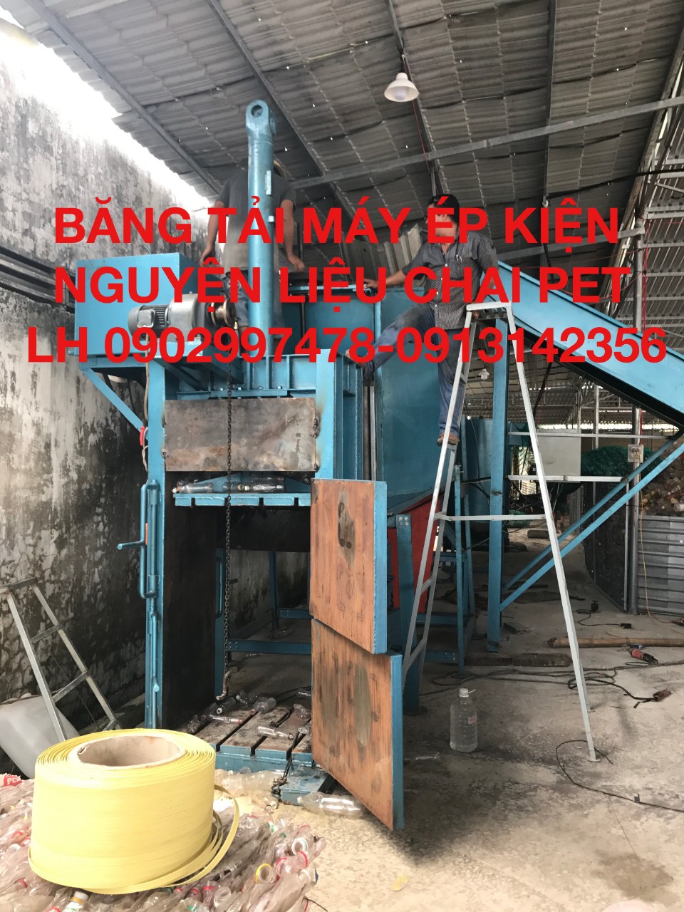 máy tái chế chai nhựa