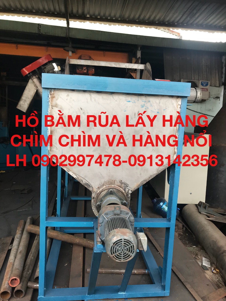 máy băm nhựa tái chế