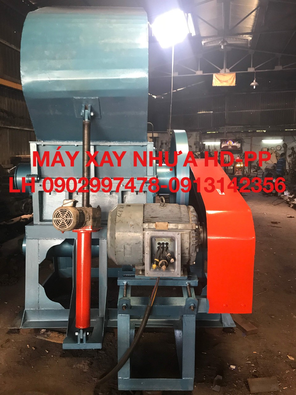 máy xay nhựa tái chế