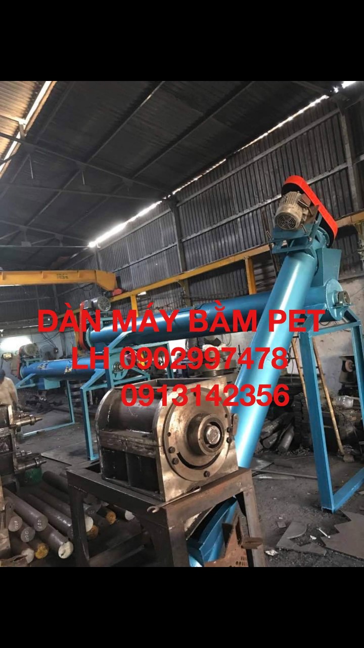 Máy băm nhựa PET