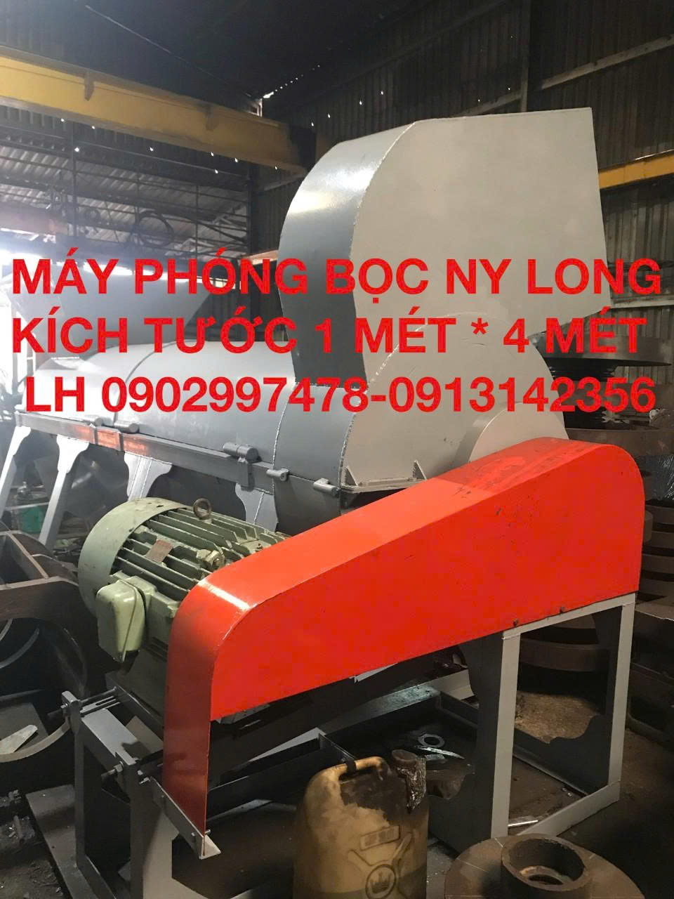 máy phóng bọc nilong