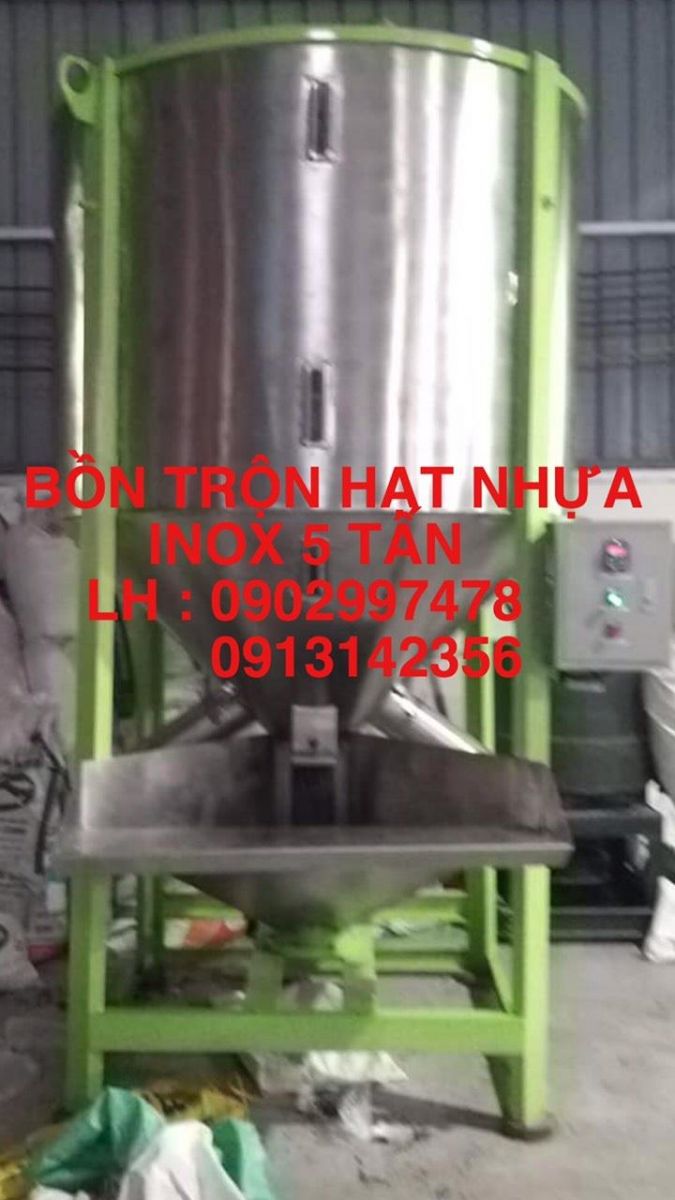 Máy trộn hạt nhựa